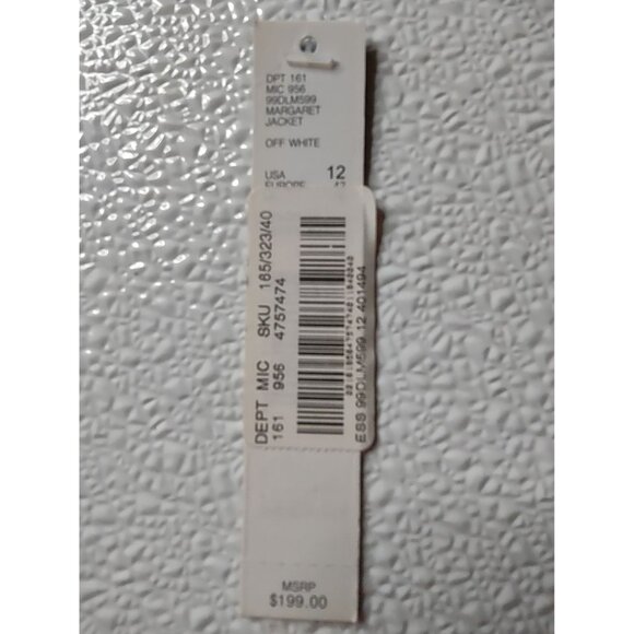 Antonio Melani Vintage Double Breasted One-Button Closure Blazer Size 12 NWT - Picture 6 of 11